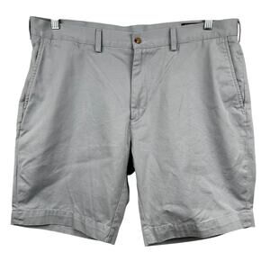 Polo Ralph Lauren Men's Shorts Classic Fit Flat Front 9" Chino Light Blue 38